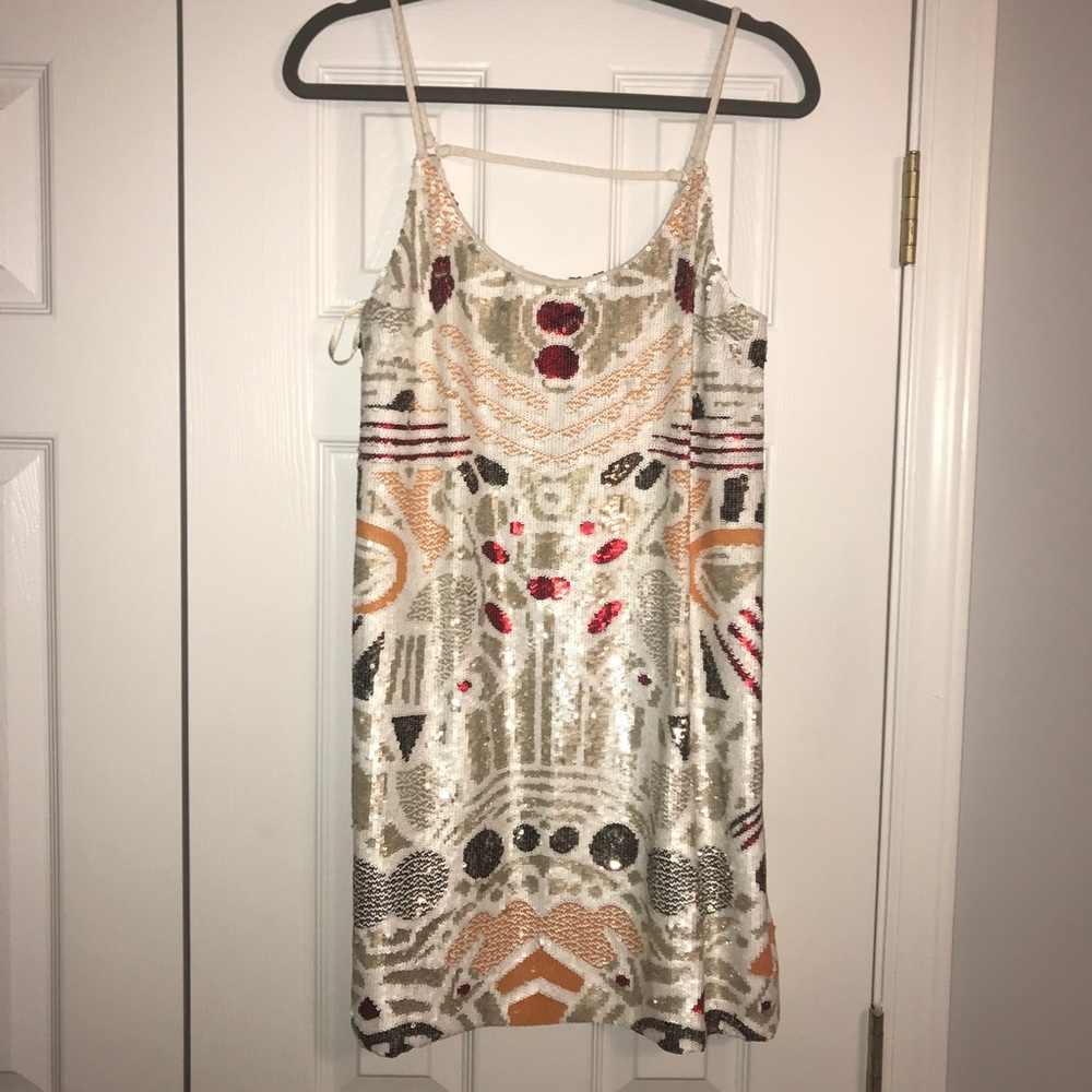 French Connection Sequin Mini Dress